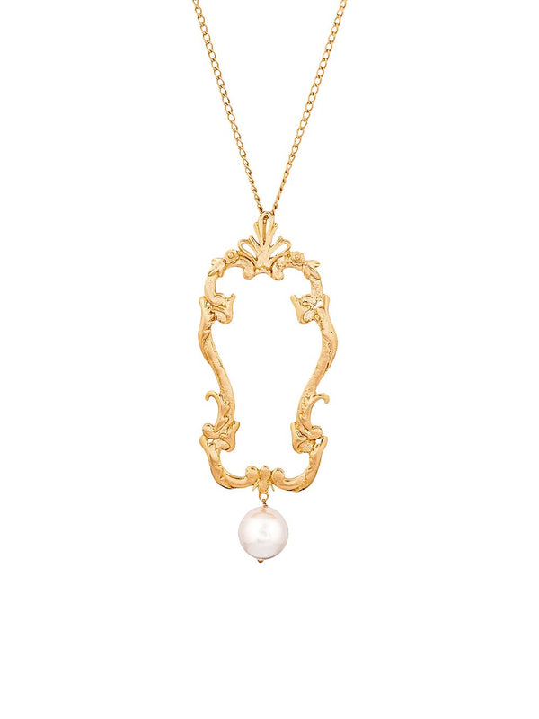 Zohra   I   Necklace Versailles Handcrafted Gold Plated - Shop Cult Modern