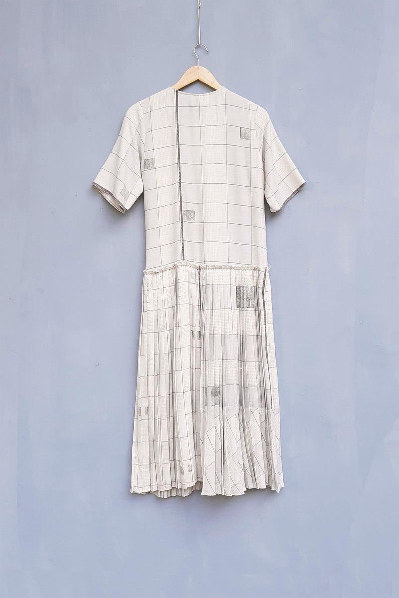 Urvashi Kaur   I   Tokyo DRESS FINN Hand Spun Cotton Shell TESSELLATE- 12 - Shop Cult Modern