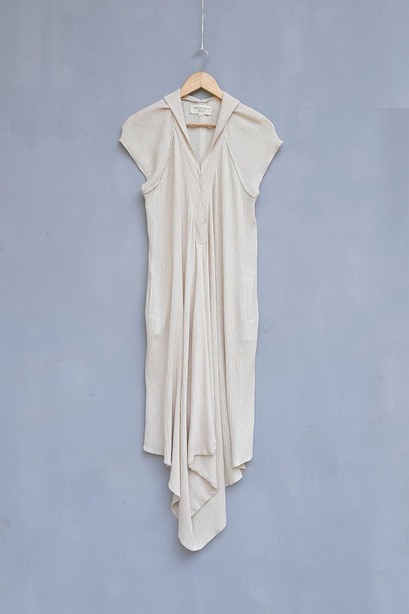 Urvashi Kaur   I    Tiong GENESIS textured cotton Shell TESSELLATE- 114 - Shop Cult Modern