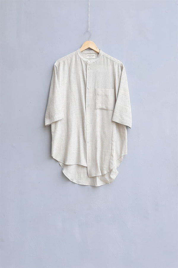 Urvashi Kaur   I   Serangoon SHIRT MEGA handloom cotton Shell TESSELLATE- 90 - Shop Cult Modern