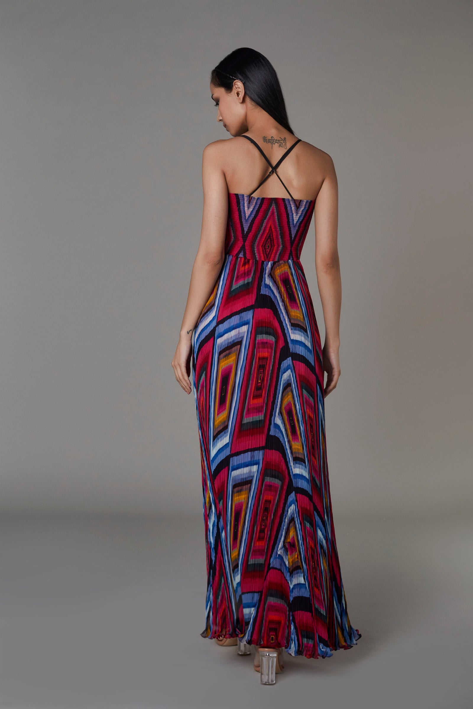 Shop Pink Froo Dress From Saaksha & Kinni