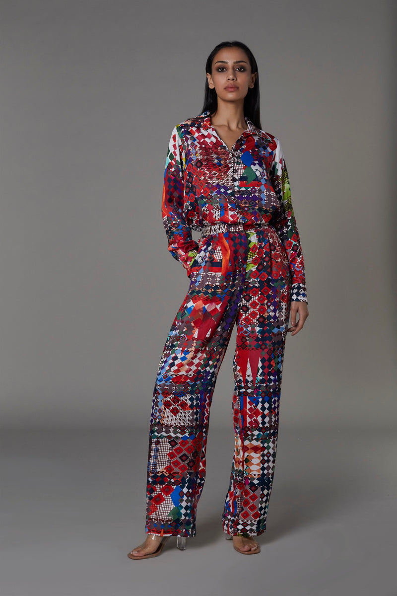 Saaksha & KinniÂ    I   AK print knot shirt

AK print pants Blouse - Cotton Silk

Trousers - Satin Multi   SS22039

  SS22021 - Shop Cult Modern