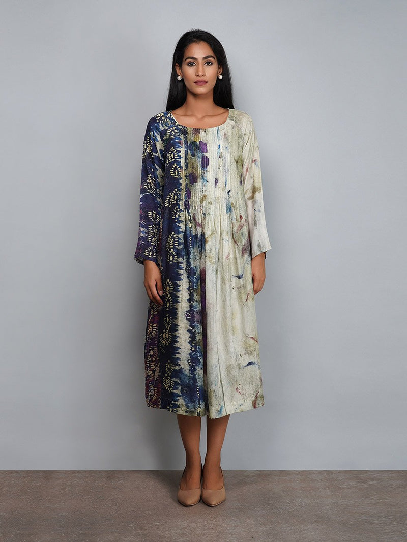 Yavi   I   Printed Silk Dress - Shop Cult Modern