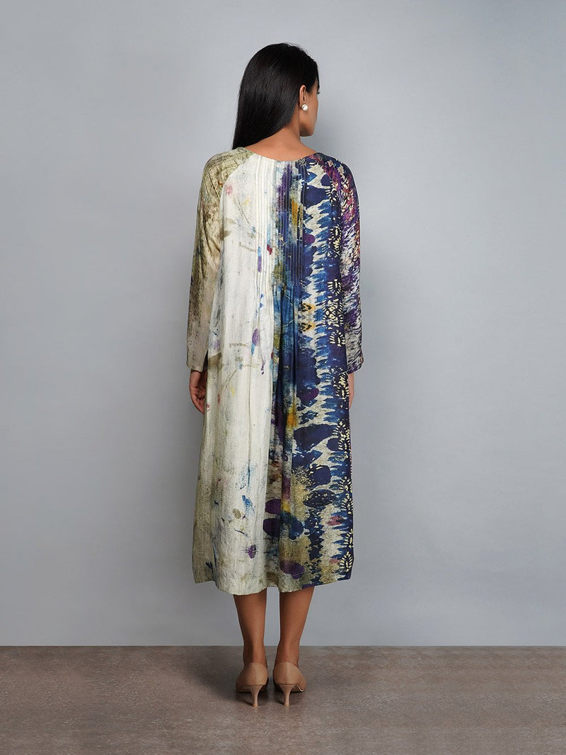 Yavi   I   Printed Silk Dress - Shop Cult Modern