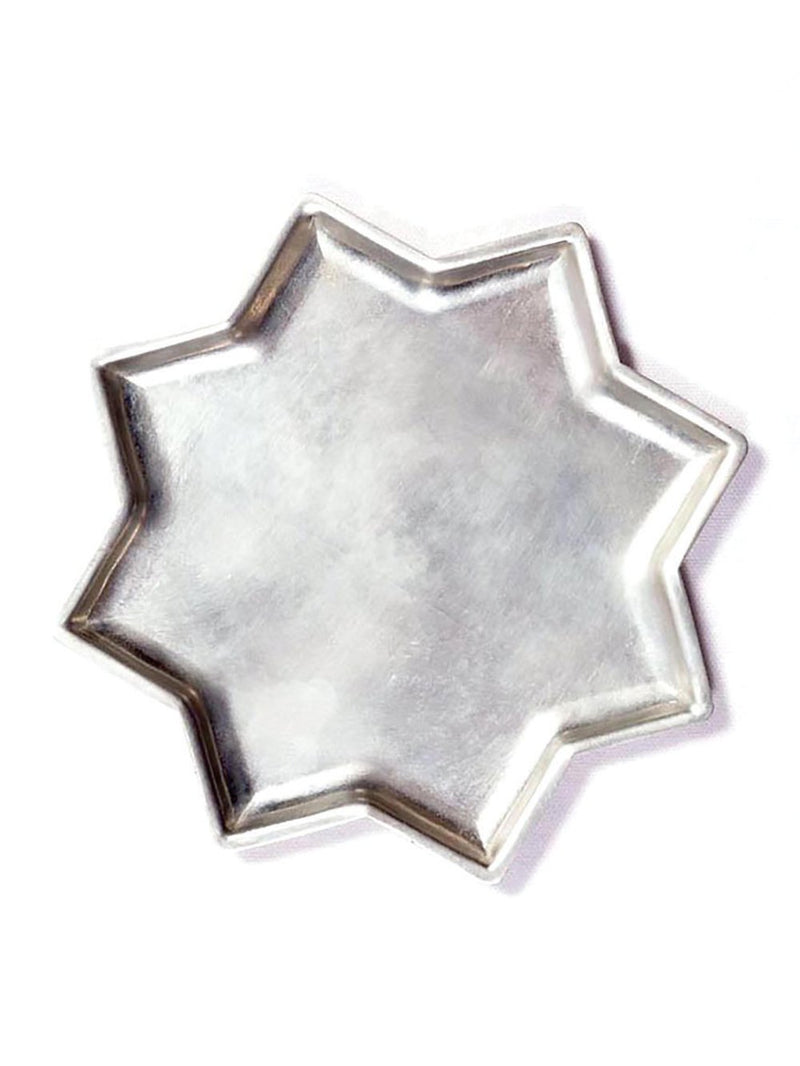 Anantaya   I   8 Point Star Plate With Kalai Set of 4 - Shop Cult Modern