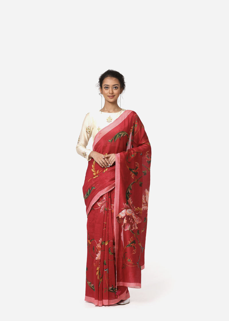 Yam   I   Rani Rose Sari - Shop Cult Modern
