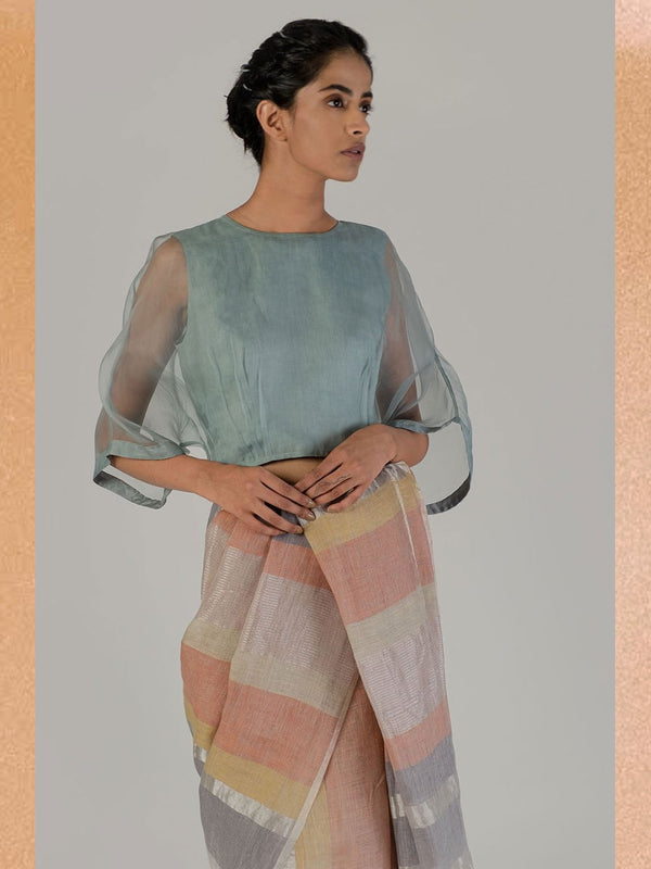 Anavila  I   organza-kaftan-blouse - Shop Cult Modern