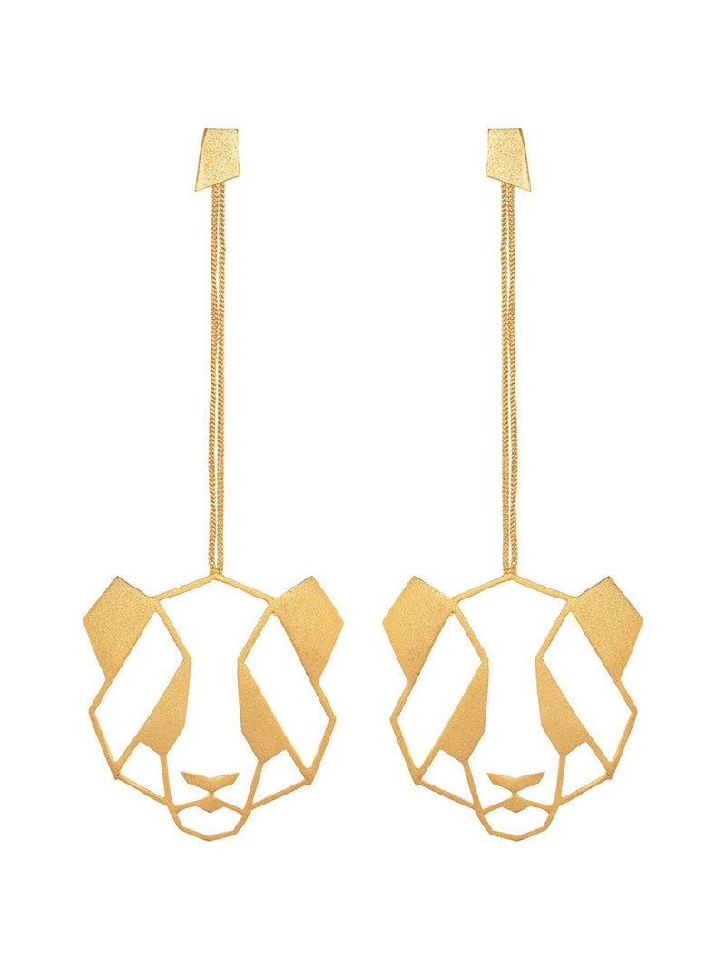 Zohra   I   Earrings Padumlum Handcrafted Gold Plated - Shop Cult Modern