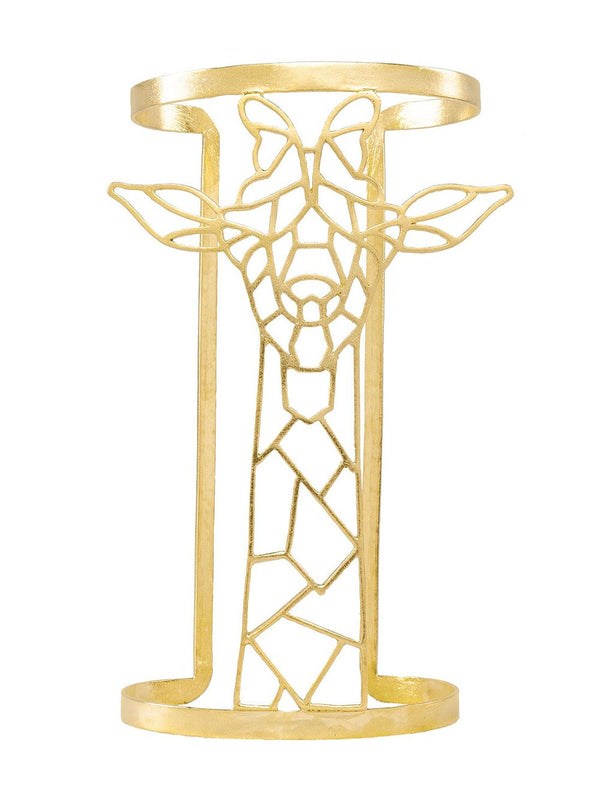 Zohra   I   Cuff Girafometric Handcrafted Gold Plated - Shop Cult Modern