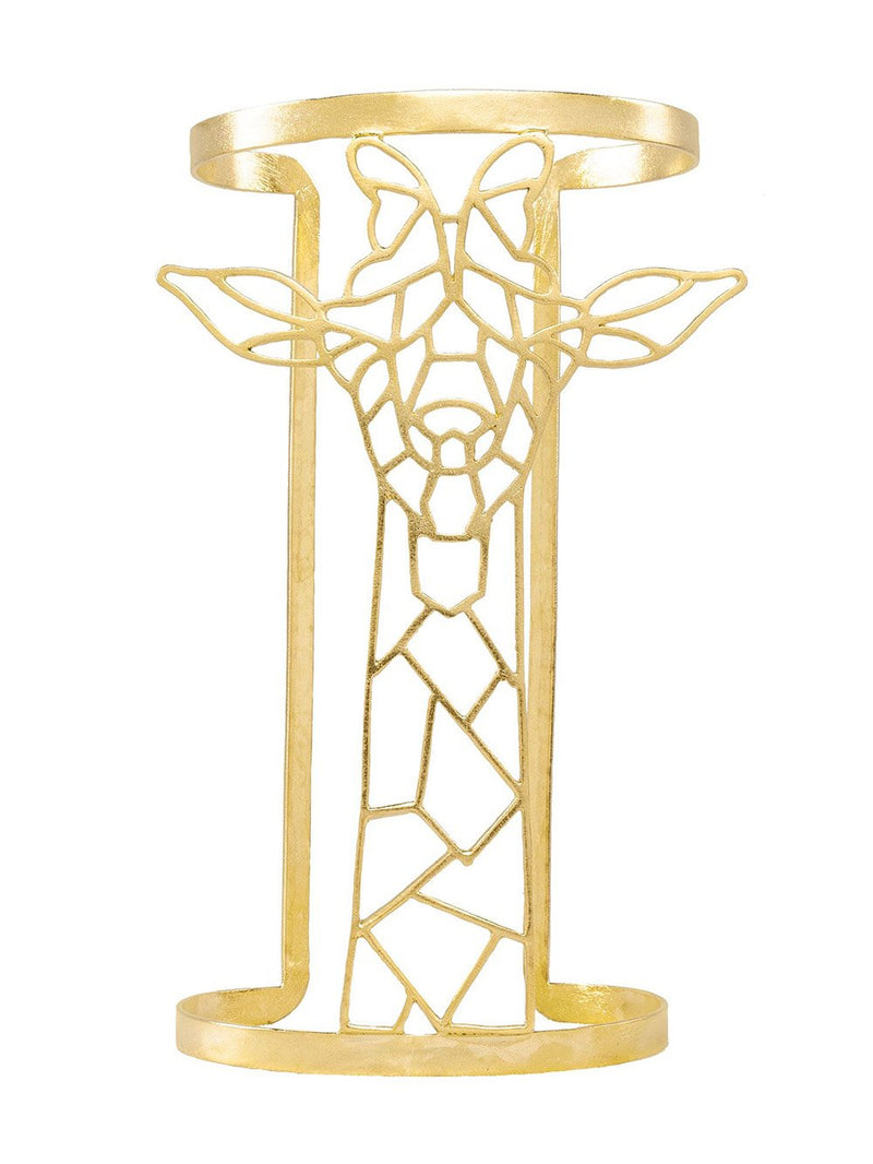Zohra   I   Cuff Girafometric Handcrafted Gold Plated - Shop Cult Modern