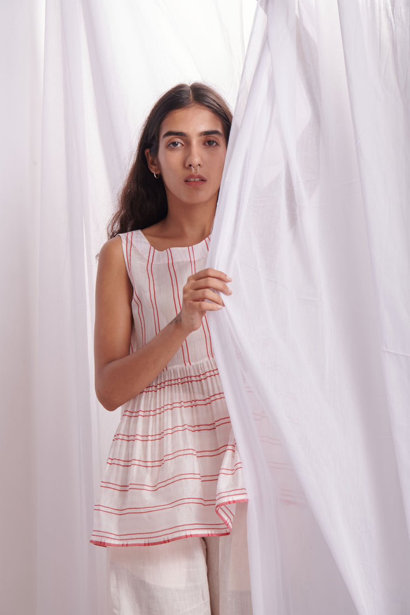 The Plavate I Kedry How do I look Co-ord Set Linen Pink Daily Collection AW22-14 - Shop Cult Modern