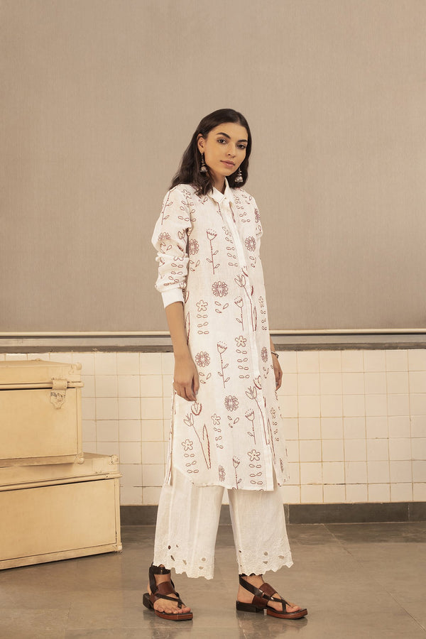 Payal Pratap   -   Ella Embroidered Tunic - Shop Cult Modern