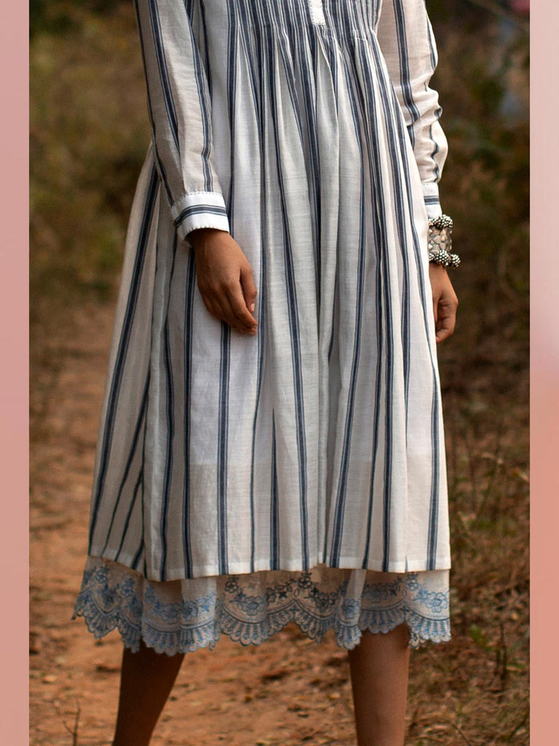 Payal Pratap   -   Tunic Martha  I  Tunic With Tassels And Embroidered Slip - Shop Cult Modern