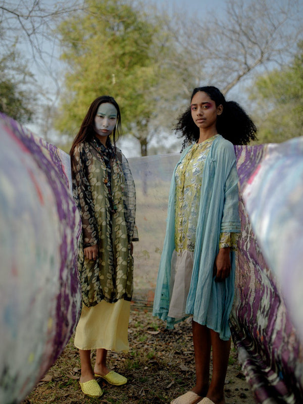 Yavi   I   Cotton Dress With Choga Dress - Shop Cult Modern