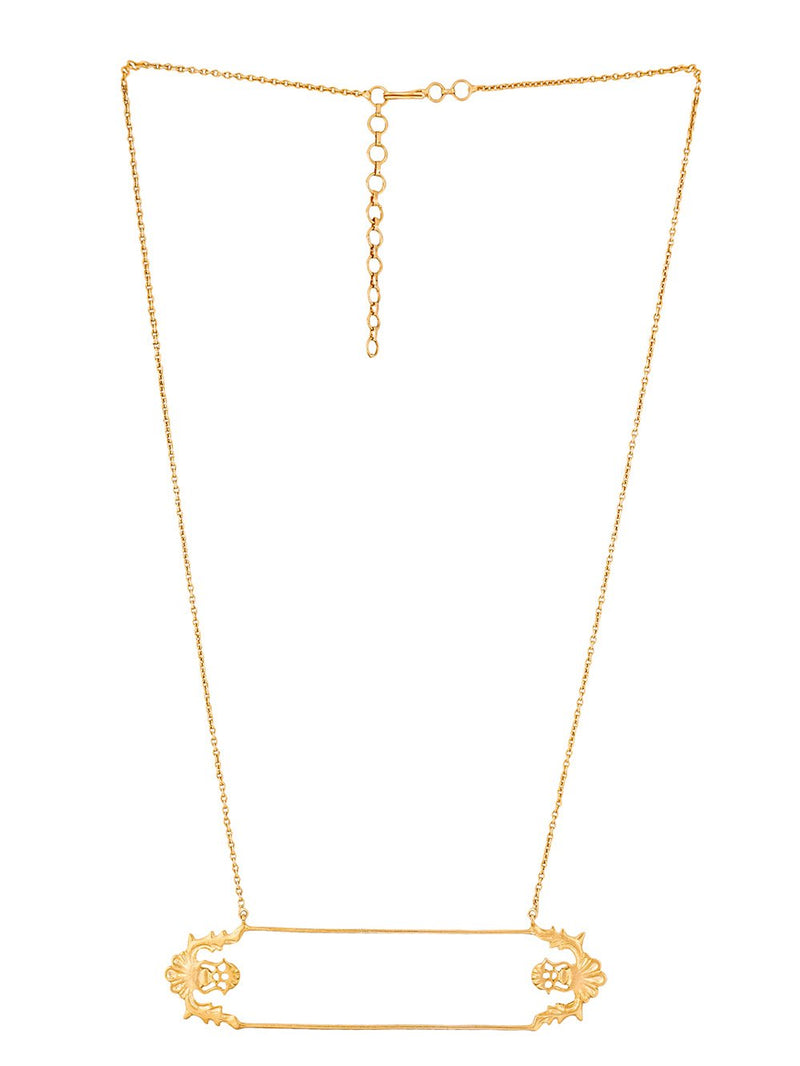 Zohra   I   Necklace Les Tuileries Handcrafted Gold Plated - Shop Cult Modern