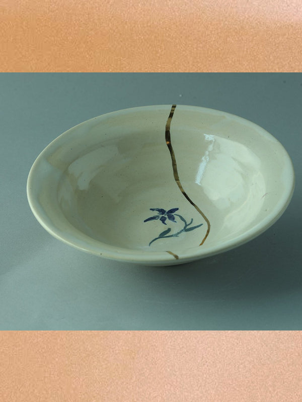 Ikai Asai   I   Lila Gilded Serving Bowl - Shop Cult Modern