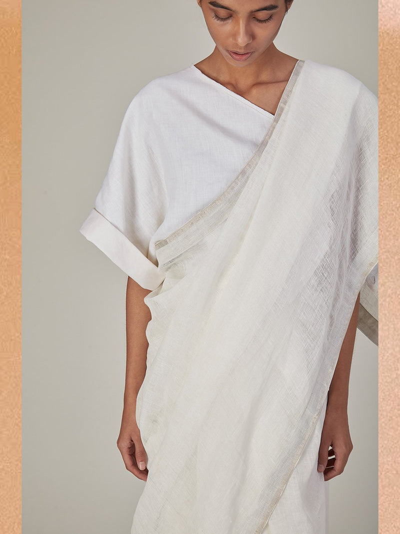 Anavila  I   basic-line-sari-zari-finsh - Shop Cult Modern
