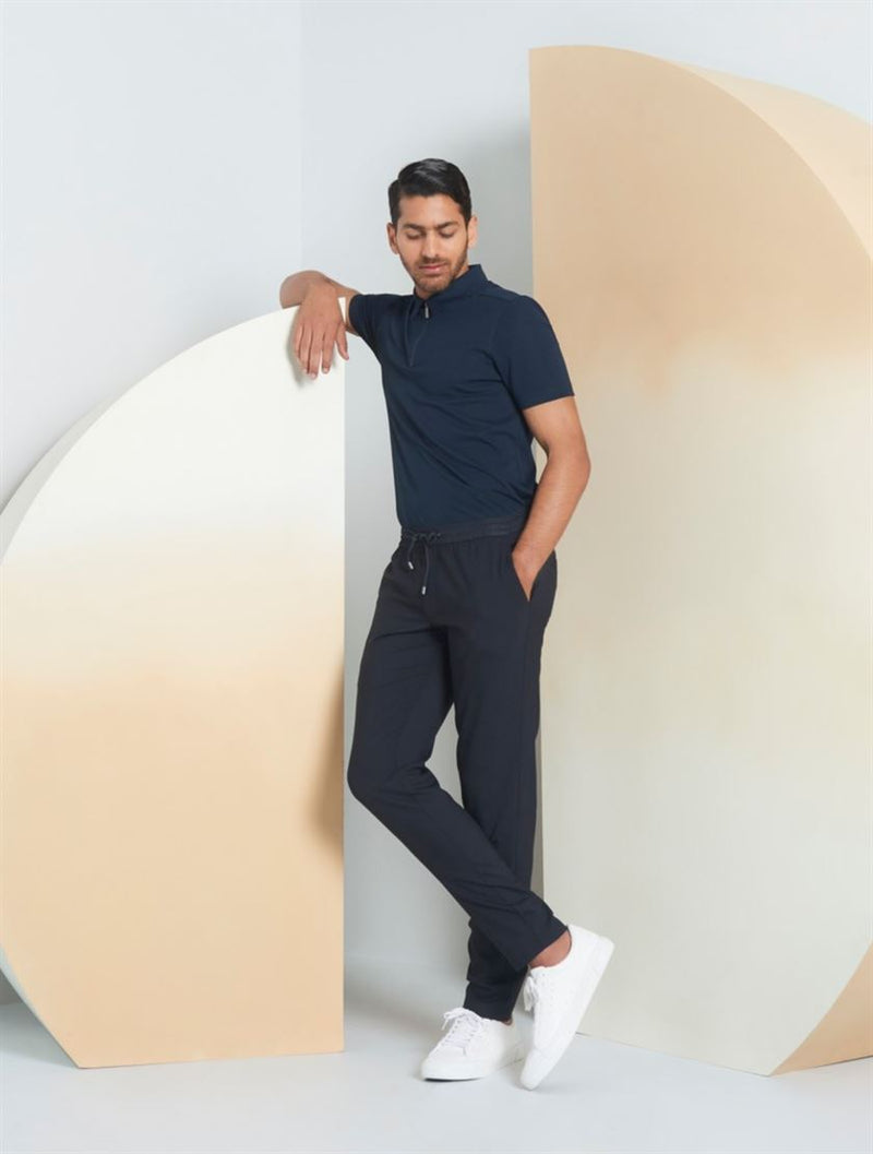 Perona   -   Mens--Bottoms--Trousers & Denims--Andy-Pma-Ss24-160-28--Navy - Shop Cult Modern