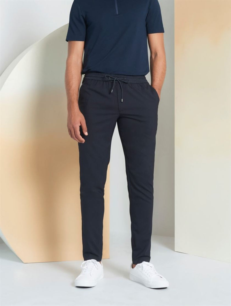 Perona   -   Mens--Bottoms--Trousers & Denims--Andy-Pma-Ss24-160-28--Navy - Shop Cult Modern