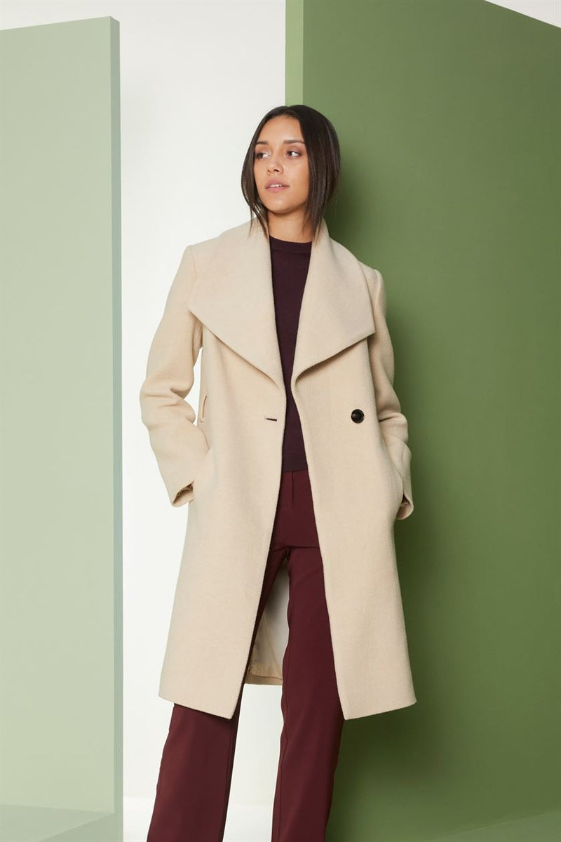 Perona   I   Womens-Outerwear-Blazers & Coat-Aria Pwa-Fv21-7920-Ivory  AS8179 - Shop Cult Modern