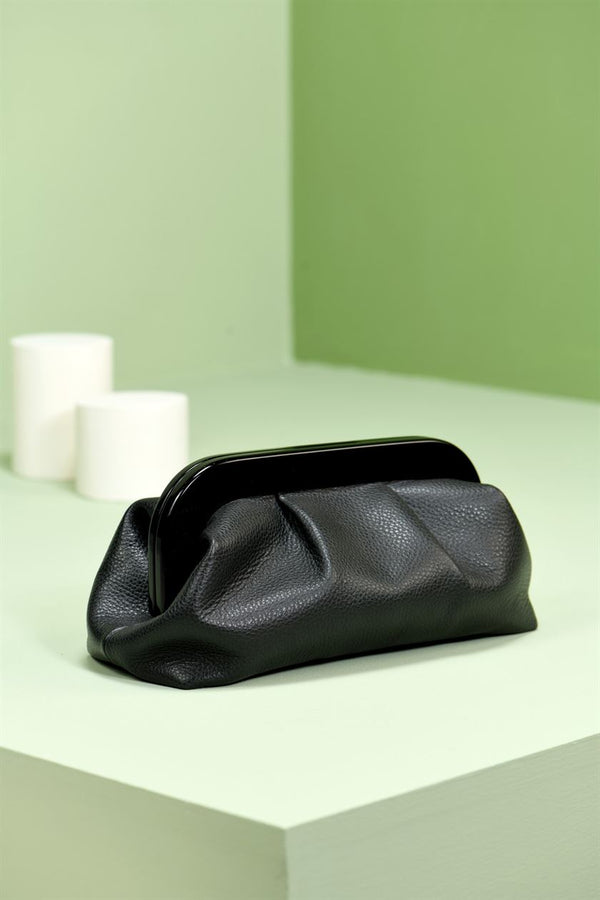 Perona   I   Aura I Women-Leather Bags& Accessories -Evening Clutch-Pwb-Fv21-83-Black  AS7808 - Shop Cult Modern