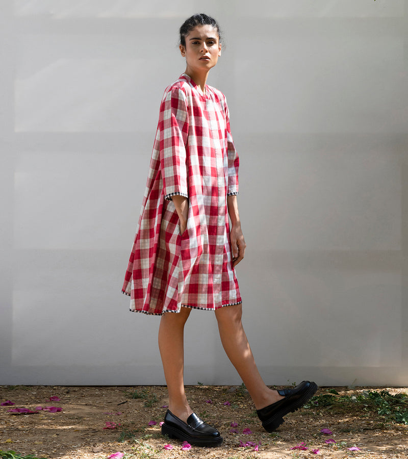 Khara Kapas Amaryliss Trapeze Dress - Shop Cult Modern