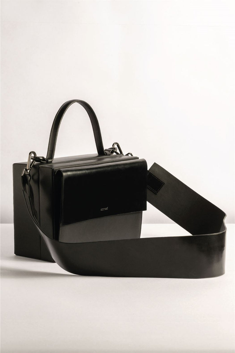 Tanned   I   Box Bag    Evening, Crossbody  Black  TO/BB-BLK  I Leather Bag - Shop Cult Modern