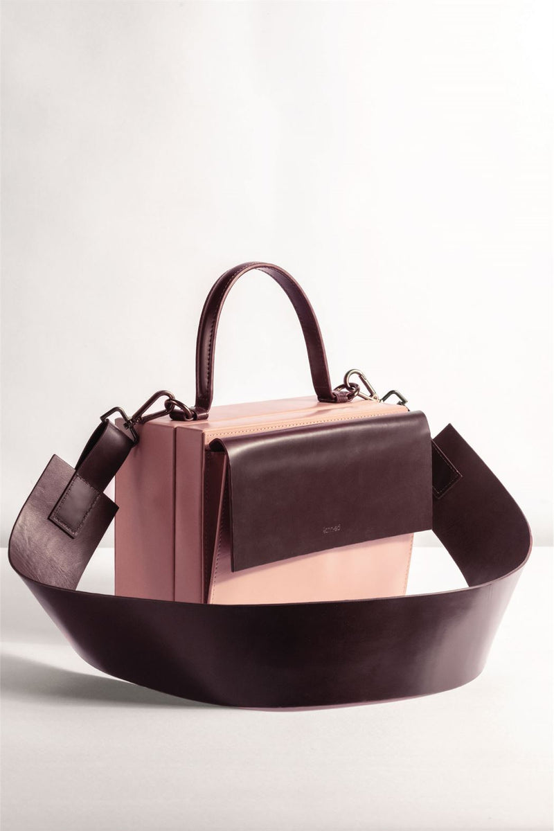 Tanned   I   Box Bag      Dusty  Rose  TO/BB-DR  I Leather Bag - Shop Cult Modern