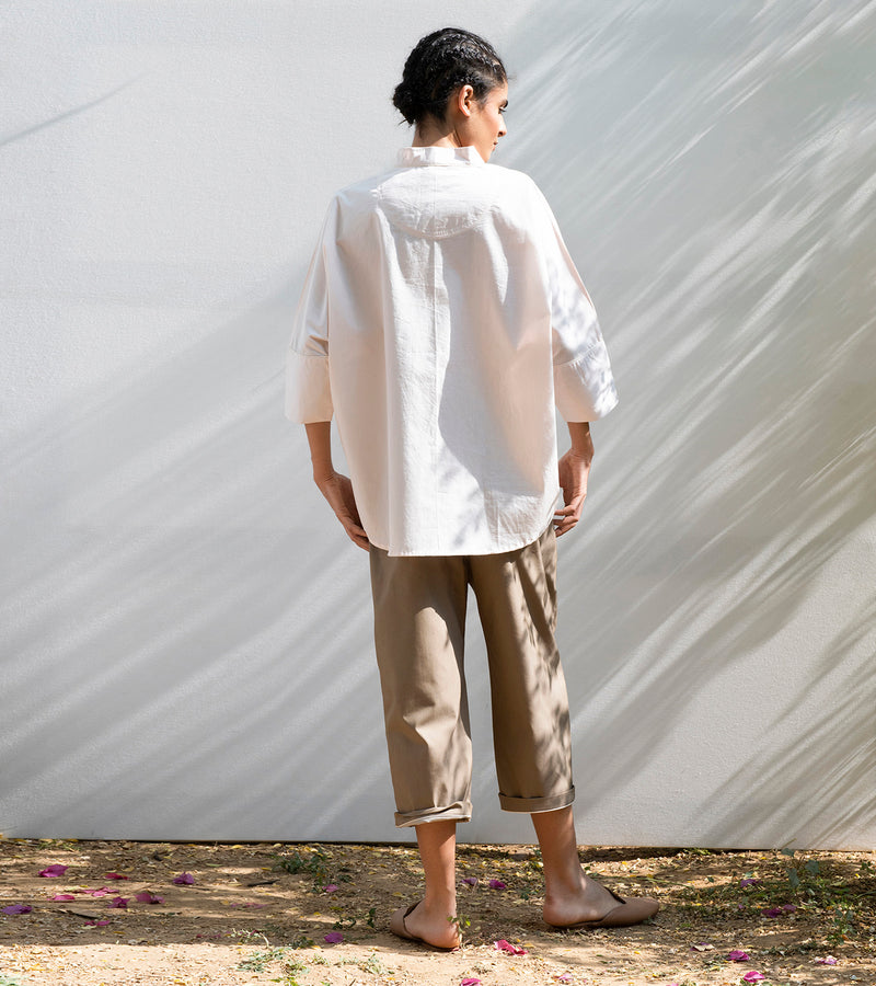 Khara Kapas Buttonbush Kimono Style Shirt - Shop Cult Modern