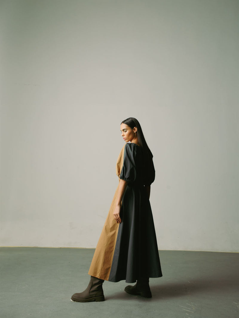 CORD   I   Reggio Elizah Dress Dress Cotton Biscuit W21-EZD-BIS - Shop Cult Modern