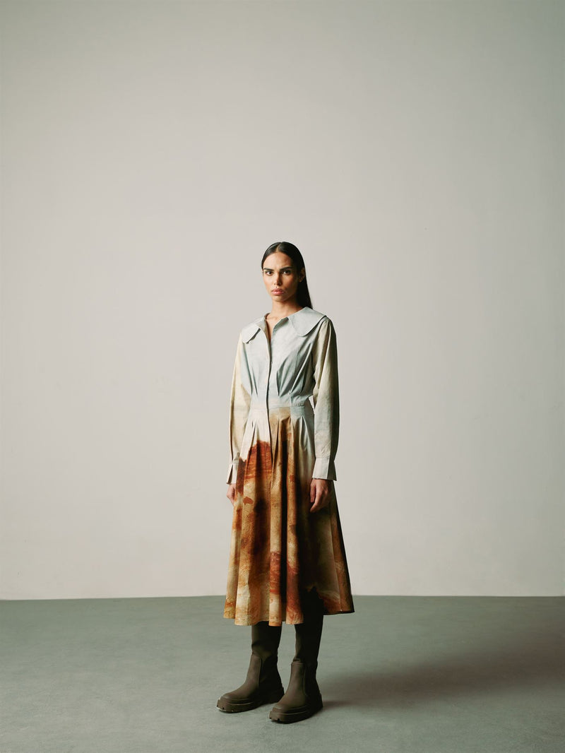 CORD   I   Positano Diana Dress Dress Cotton Blotch Print  W21-DD-BLP - Shop Cult Modern