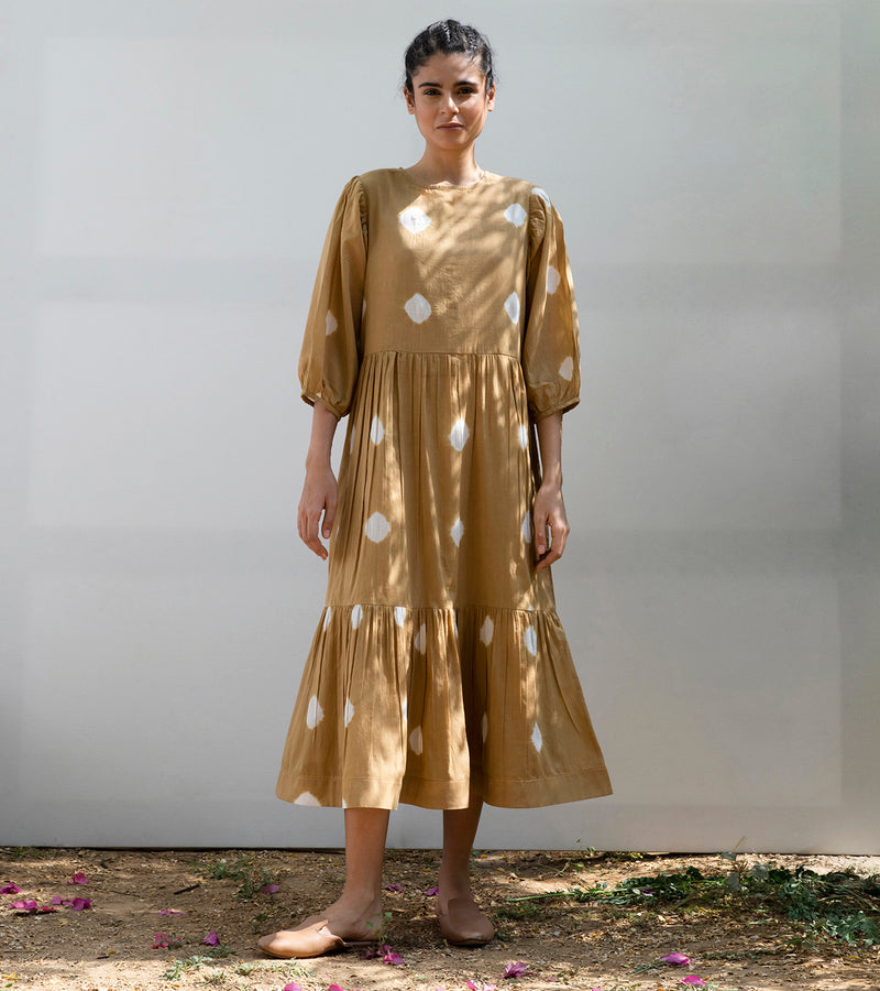 Khara Kapas Cottonwood Shibori Dress - Shop Cult Modern