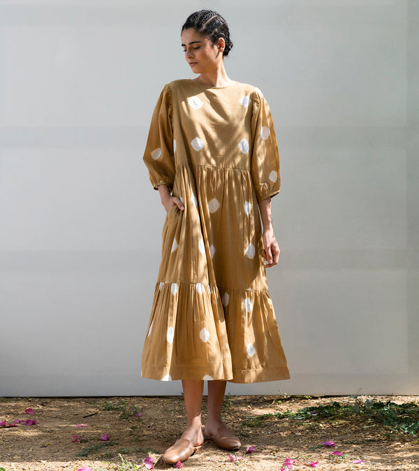 Khara Kapas Cottonwood Shibori Dress - Shop Cult Modern