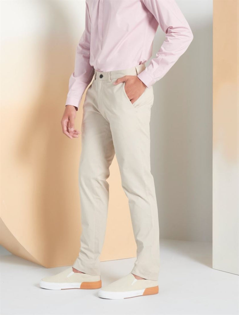 Perona   -   Mens-Bottoms-Trousers & Denims-Emmett-Pma-Ss24-161-28-Beige - Shop Cult Modern