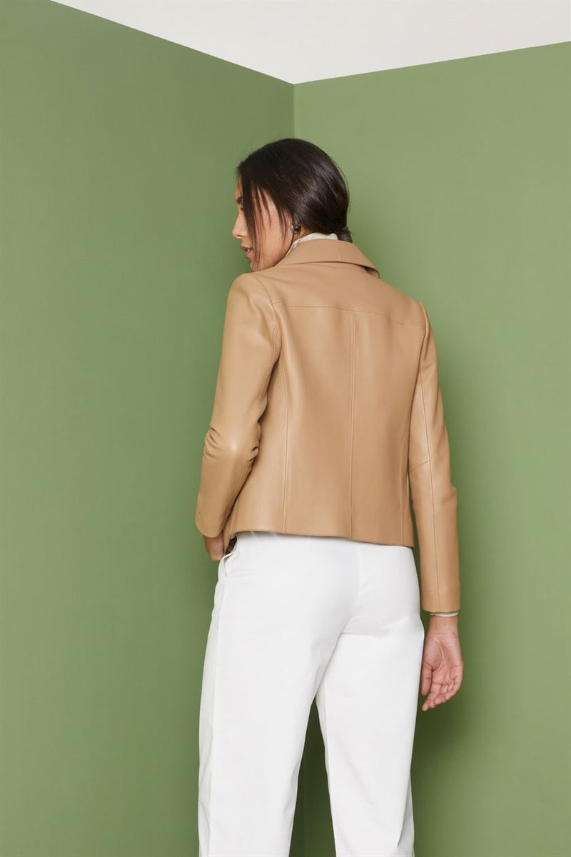 Perona   I   Womens-Outerweareather Jackets-Esi-Pwa-Fv21-20159-Camel  AS7615 - Shop Cult Modern