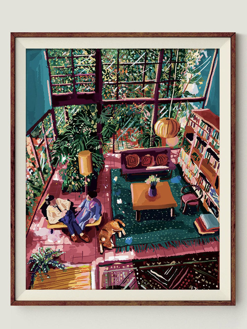 Namrata Kumar   I   Fine Art Print I Eames Home 1 - Shop Cult Modern