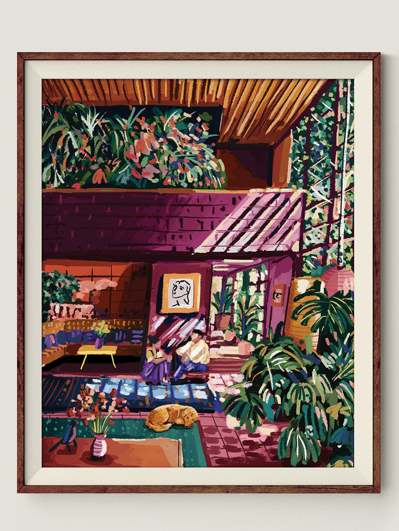 Namrata Kumar   I   Fine Art Print I Eames Home 2 - Shop Cult Modern