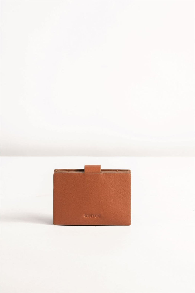 Tanned   I   Expandable Card Case      Burnt Orange  TO/ECC-BO  I Leather Bag - Shop Cult Modern