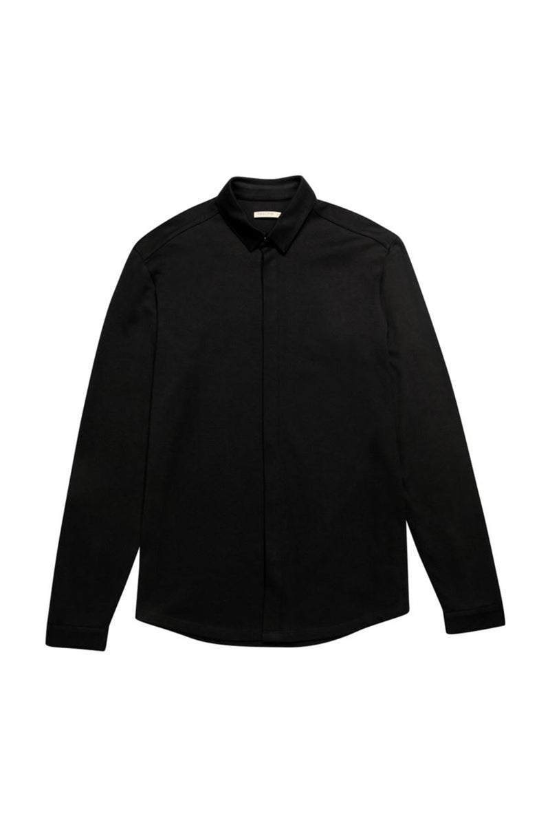 Perona   -   Mens-Shirts-Shirts-Finley-Pma-Ss21-350-S-Black - Shop Cult Modern