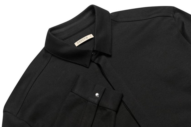 Perona   -   Mens-Shirts-Shirts-Finley-Pma-Ss21-350-S-Black - Shop Cult Modern