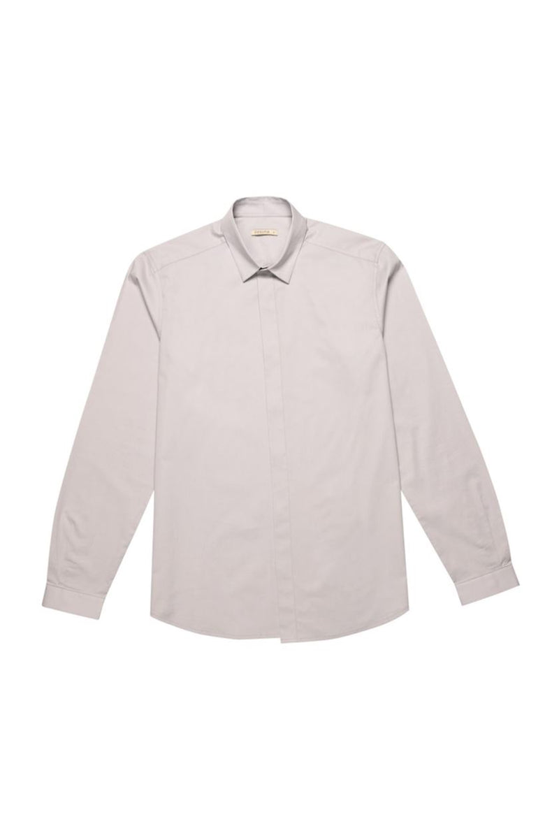 Perona   -   Mens-Shirts-Shirts-Finley-Pma-Ss24-350-S-Cement Grey - Shop Cult Modern