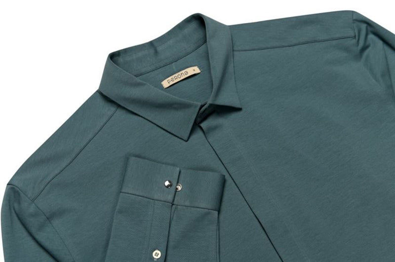 Perona   -   Mens-Shirts-Shirts-Finley-Pma-Ss24-350-S-Teal - Shop Cult Modern