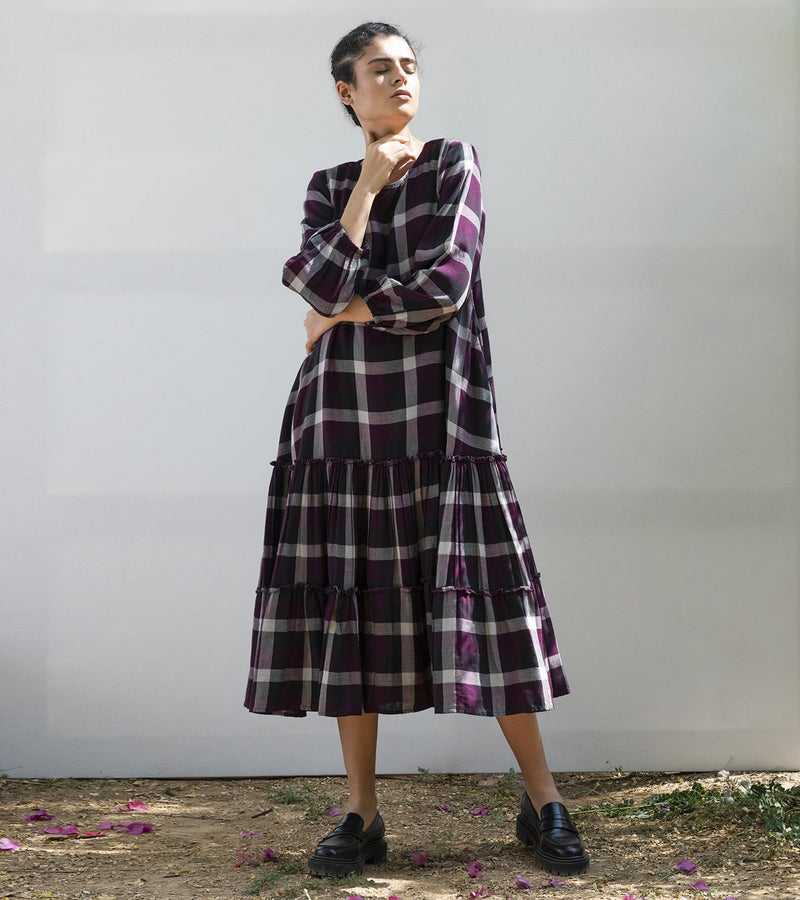 Khara Kapas   I    Globe Thistle Midi Dress - Shop Cult Modern