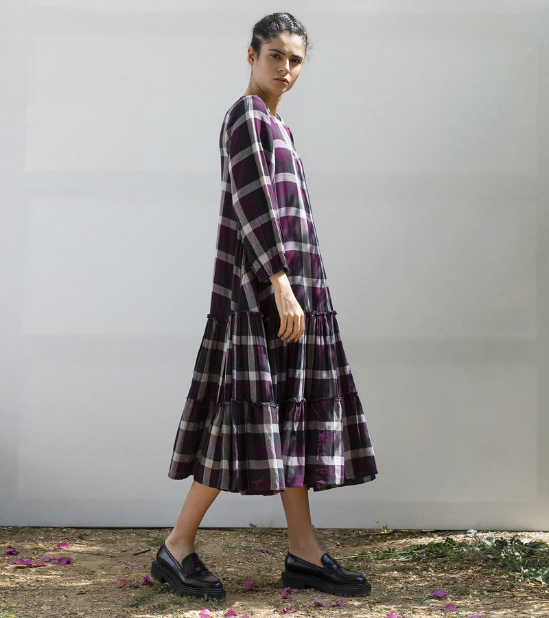 Khara Kapas   I    Globe Thistle Midi Dress - Shop Cult Modern
