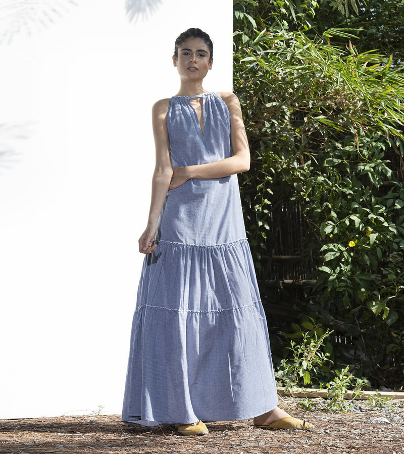 Khara Kapas   I    Glory Of The Snow Maxi Dress - Shop Cult Modern