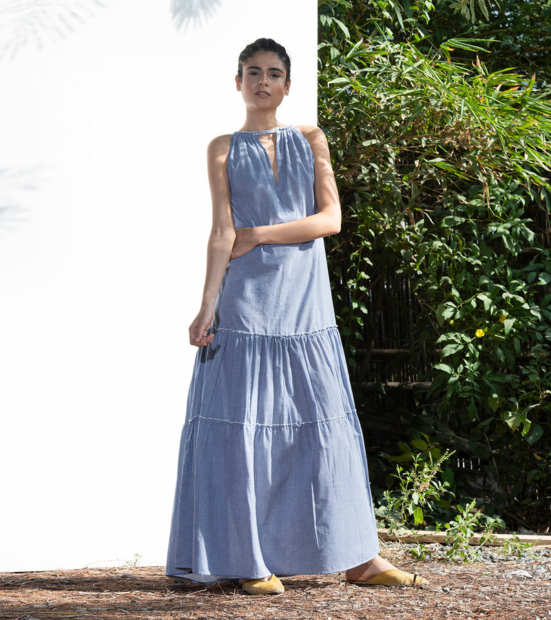 Khara Kapas Glory Of The Snow Maxi Dress - Shop Cult Modern