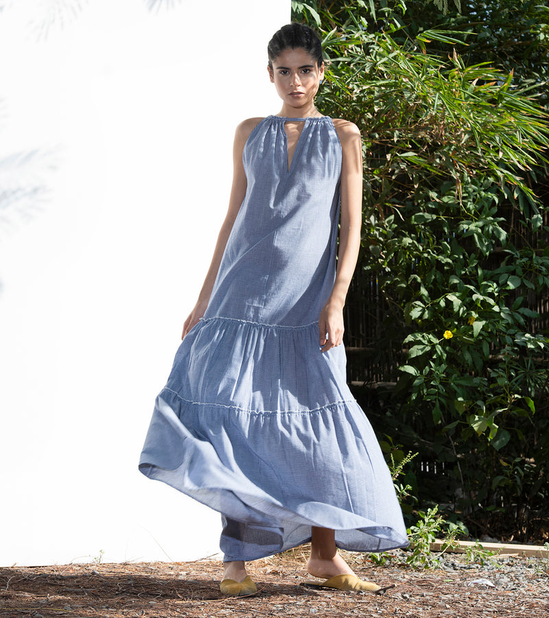 Khara Kapas Glory Of The Snow Maxi Dress - Shop Cult Modern