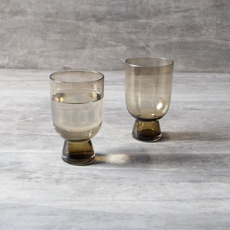 Home Artisan Nicolas Brown Drinking Glass (Set of 2) - Shop Cult Modern