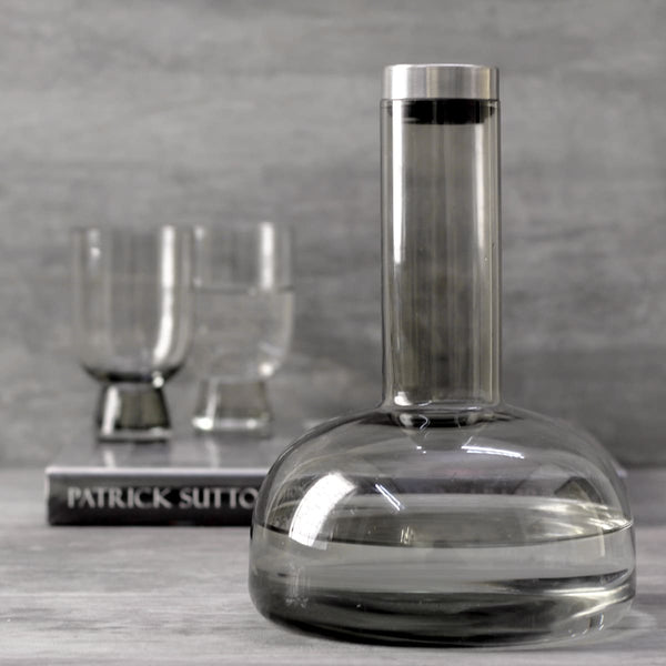 Home Artisan Nicolas Smoky Grey Carafe - Shop Cult Modern