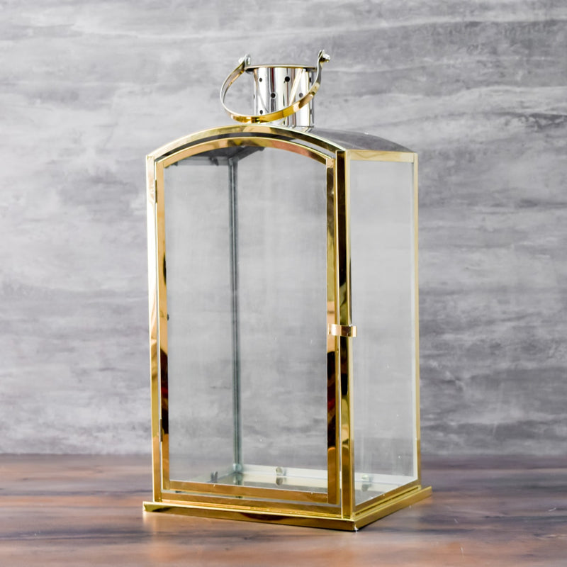 Home Artisan Wynston Golden Lantern - Large - Shop Cult Modern